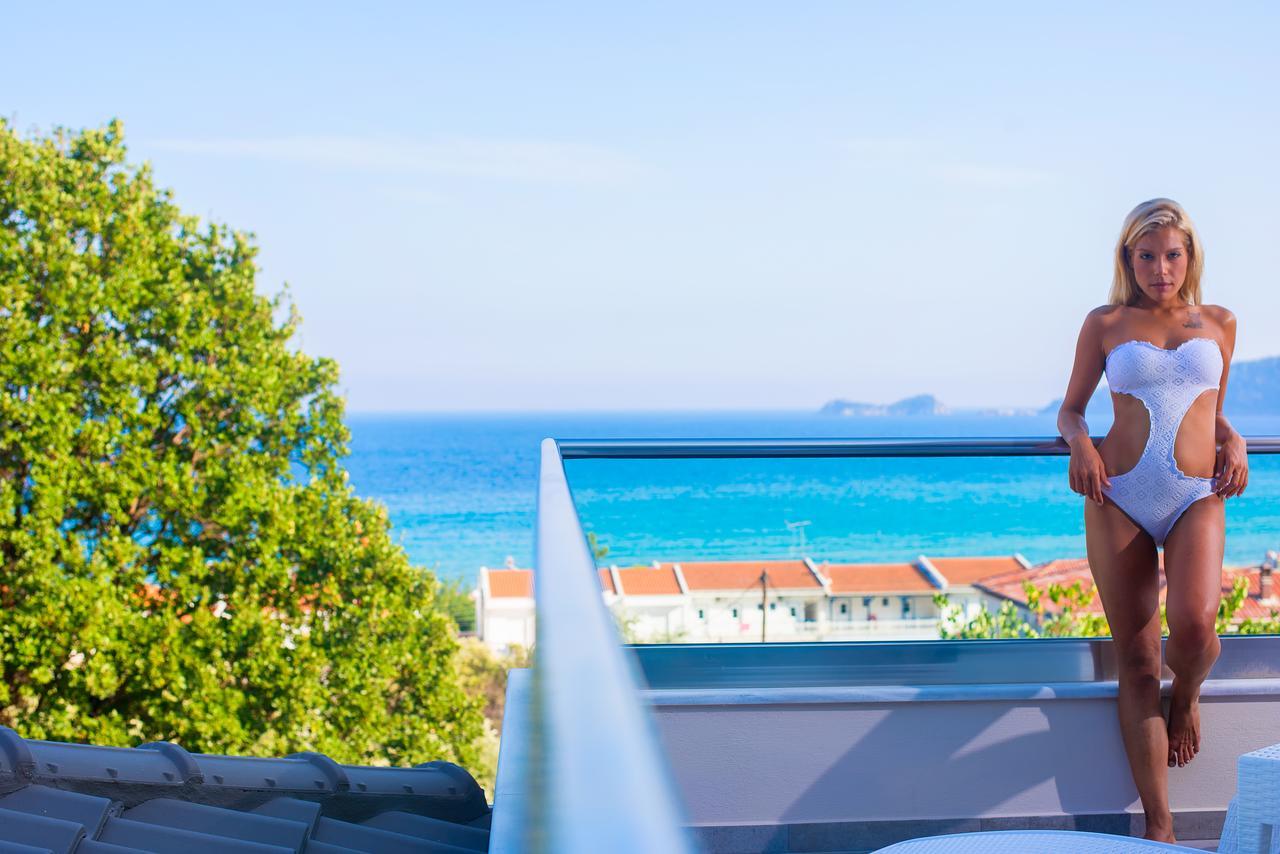 Semiramis Luxury Suites Chrysi Ammoudia Exterior foto