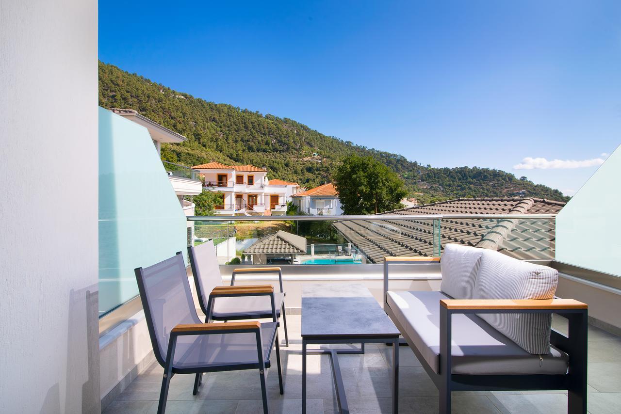 Semiramis Luxury Suites Chrysi Ammoudia Exterior foto