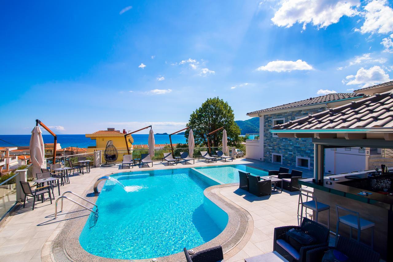 Semiramis Luxury Suites Chrysi Ammoudia Exterior foto