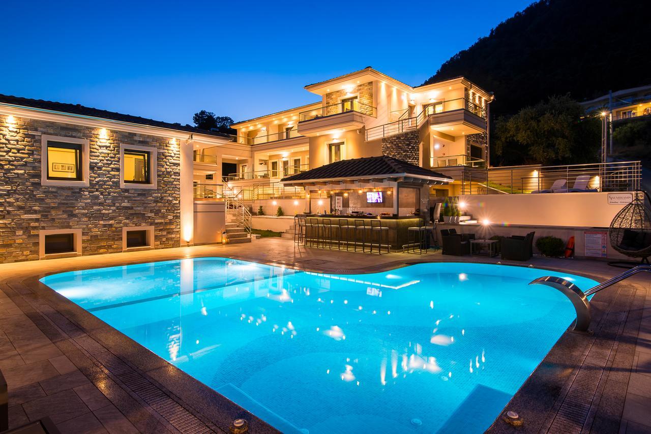 Semiramis Luxury Suites Chrysi Ammoudia Exterior foto