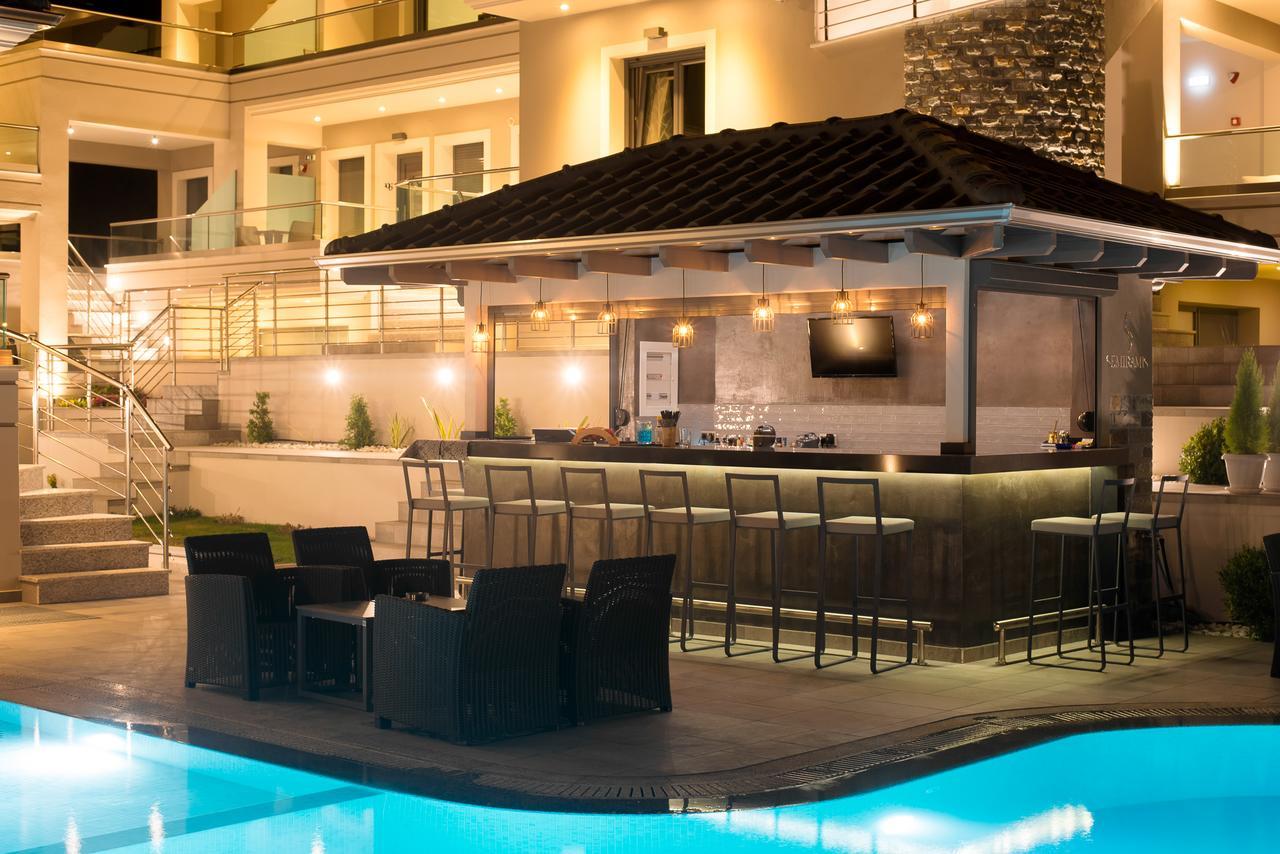 Semiramis Luxury Suites Chrysi Ammoudia Exterior foto