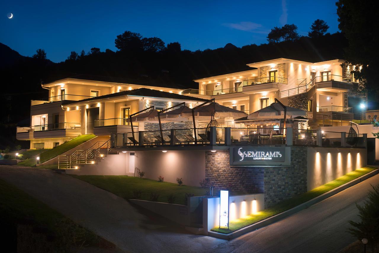 Semiramis Luxury Suites Chrysi Ammoudia Exterior foto
