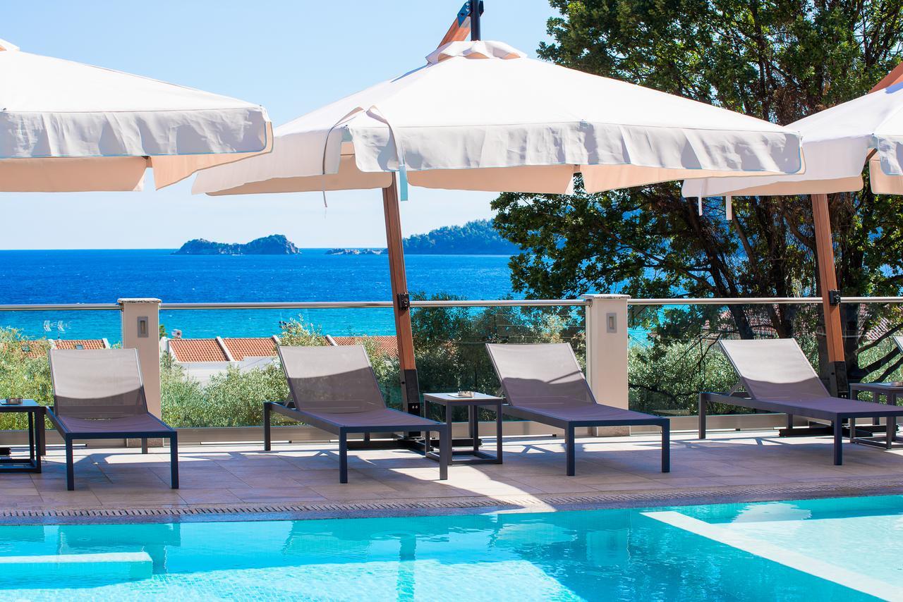 Semiramis Luxury Suites Chrysi Ammoudia Exterior foto